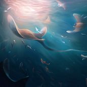My project in Digital Painting for 2D Illustration course. Un progetto di Animazione 2D, Illustrazione digitale e Illustrazione tradizionale di melnicktv - 06.03.2021