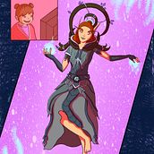 Mi Proyecto del curso: Ilustración digital con influencia manga Ein Projekt aus dem Bereich Digitale Zeichnung von Estela Rocío - 06.03.2021
