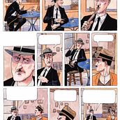 Hello, my name is Thanasis Petrou, i am a comic creator from Greece. I followed the course of Sergio Bleda and instead of using digital coloring, i used watercolors to color a comic page . Un projet de B , et e dessinée de petrouth - 06.03.2021
