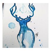 Aquarela. Fine Arts, Artistic Drawing, Traditional illustration, Ink Illustration, and Watercolor Painting project by Samara Candeira - 03.06.2021