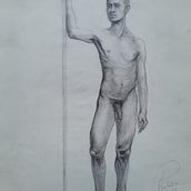 Mi Proyecto del curso: Dibujo realista de la figura humana. Pencil Drawing project by Pascual Horacio Palestini - 03.28.2021