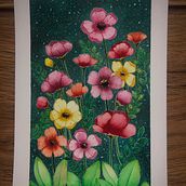 Mi Proyecto del curso: Creación de paletas de color con acuarela. Watercolor Painting project by Noelia Gómez - 03.07.2021
