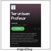 Mi primer episodio: Teaching Pills. Un proyecto de Música de Natalia Gonzalez - 07.03.2021