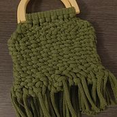 Proyecto Bolso en Macramé. Un projet de Art textile de Angie Lorena Orozco - 07.03.2021