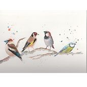 Mi Proyecto del curso: Acuarela artística para ilustración de aves. Un proyecto de Dibujo artístico de Ángel Simón Herráiz - 07.03.2021