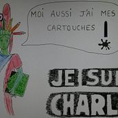 Liberté d'expression - 11/01/15. Traditional illustration project by Justine GORSES - 03.07.2021