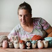 Mi Proyecto del curso: Needle felting: creación de personajes con lana y aguja . Fotografi, Seni, Kerajinan, Dan Kreativitas proyek oleh Mariela Anahi - 03.07.2021