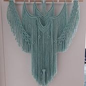 Meu projeto do curso: Repertório de nós de macramê. Un proyecto de Macramé de Maria Freitas - 08.03.2021