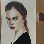 My project in Watercolor Portrait from a Photo course. Projekt z dziedziny Portret użytkownika judygartrell7 - 08.03.2021