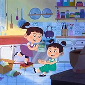 Mi Proyecto del curso: Principios de color para ilustraciones emotivas. Children's Illustration project by Dannaé Alvarez - 03.08.2021