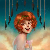 Mi Proyecto del curso: Retratos digitales de fantasía con Photoshop. Un proyecto de Ilustración tradicional de Anto Navarro Guerrero - 08.03.2021