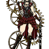 Steampunk. 2D Animation project by ricardo_araya316 - 01.08.2021