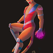 My project in Digital Painting for Characters: Color and Light course. Digital Painting project by grinnersandlosers - 03.08.2021