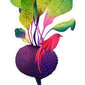 Label Design + Illustration. Traditional illustration project by Vanessa Binder - 02.13.2021
