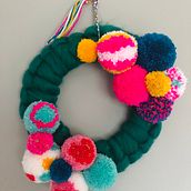 My project in Pom-Pom Design and Creation course. Arts, and Crafts project by saralwaters - 03.08.2021