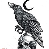 Blackwork drawings and more. Un proyecto de Dibujo artístico y Diseño de tatuajes de Fox RebelStar - 08.03.2021