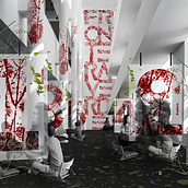 Frontera Verde - Visual Identity Ein Projekt aus dem Bereich Innenarchitektur, Collage, Concept Art, Kreativität, Innendesign, Bühnendekoration, Events, Innenarchitektur, Malerei und Piktogramme von Catalina Cardona - 01.12.2019