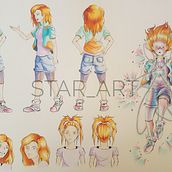 Mi Proyecto del curso: Dibujo de personajes manga desde cero. Drawing project by Alex De la Madrid Rosiles - 03.08.2021