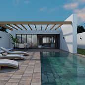 Mi Proyecto del curso: Visualización arquitectónica con V-Ray Next para SketchUp. Un proyecto de Arquitectura interior, Decoración de interiores, Diseño de interiores, Interiorismo y Modelado 3D de Micaela Castro - 08.03.2021