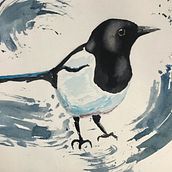 My project in Illustrating Nature: A Creative Exploration course. Watercolor Painting project by Adrian Fingleton - 03.08.2021