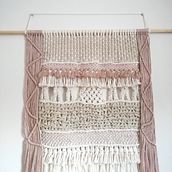 Meu projeto do curso: Introdução ao macramê: criação de um tapete decorativo. Projekt z dziedziny Makrama użytkownika Raquel Pereira - 24.03.2021