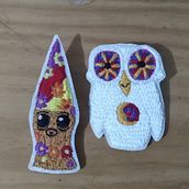 Mi Proyecto del curso: Ilustración de personajes con hilo. Un projet de Artisanat, Broderie, DIY et Illustration traditionnelle de Camila Valle - 09.03.2021