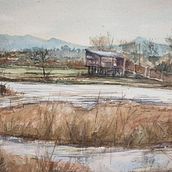Mi Proyecto del curso:  Paisajes naturales en acuarela salburua. Een project van Aquarelschilderen van juliorbarrantes - 19.03.2021