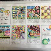 My little story in colors . . Ilustração tradicional projeto de Doris Grieten - 09.03.2021