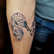 Mi Proyecto del curso: Cómo diseñar un tatuaje. Traditional illustration project by Alba del Rocio Zamora Muñoz - 03.09.2021