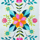 My project in Introduction to Floral Illustration with Acrylic course. Traditional illustration, Fine Arts, Painting, Drawing, Acr, lic Painting, and Botanical Illustration project by nicolabeverage - 01.30.2024