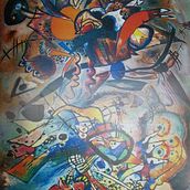 Vibrações - Inspirado in Wassily Kandisnky artista plástico russo, professor da Bauhaus e introdutor da abstração no campo das artes visuais.  A cor é uma força poderosa que influencia diretamente a alma e nele provoca vibrações. (KANDINSKY, Wassily) . Een project van Schoenenontwerp,  Modeontwerp y  Illustratie met inkt van Tatiane Caires - 10.10.2015