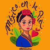 México en la piel. Design, Traditional illustration, Digital Illustration, and Children's Illustration project by Berenice Priz - 03.10.2021