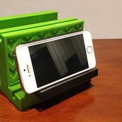 Mi Proyecto del curso: Servilletero con base para celular. 3D, 3D Design, and 3D Modeling project by nduque18 - 03.10.2021