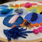 Mi Proyecto del curso: Técnicas básicas de bordado y acuarela. Embroider project by Sofia Chávez Perla - 03.10.2021