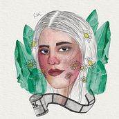 Retrato Ilustrado en Acuarelas III. Digital Illustration, and Watercolor Painting project by Rita Carboni - 12.15.2020