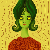Captada por Perseverance. Traditional illustration, and Digital Illustration project by Silvia Coronado - 03.10.2021