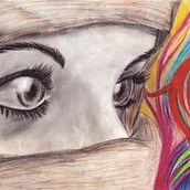 Mundo gris. Drawing, and Traditional illustration project by Tania Espada - 03.10.2021