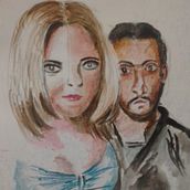amigos. Watercolor Painting project by miguel nunuvero - 03.10.2021