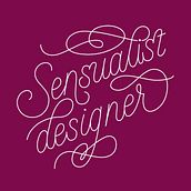 Sensualist Designer. Digital Lettering project by Denisse Orea - 02.16.2020