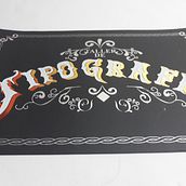 Cartel hecho en Lettering y serigrafía . Un progetto di Lettering di Albaro Alberto Irusta Vasquez - 10.03.2021