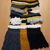 Meu projeto do curso: Introdução à tapeçaria em tear manual. Un projet de Artisanat de patricia_valente1 - 10.03.2021