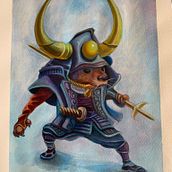 Mi Proyecto del curso: Ilustración de personajes en acrílico. Traditional illustration project by Mag Rivero - 03.10.2021