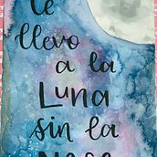 Mi Proyecto del curso: Caligrafía con pinceles de agua para principiantes. Calligraph, and Watercolor Painting project by Lucía Otzoy - 03.10.2021