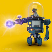 Mi Proyecto del curso: Introducción al modelado hard surface. 3D project by Cury Lema - 03.10.2021