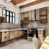 Kitchen reform. Un proyecto de Arquitectura interior de Eliza Sánchez - 17.02.2018