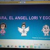 El ángel Lori y Lara. Een project van Karakteranimatie van Laura Garcia - 11.03.2021