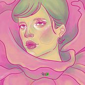 Rose. Traditional illustration project by Andrea Romero - 03.11.2021