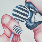 Lollipop. Pencil Drawing project by Amanda Muckenhuber - 03.07.2021