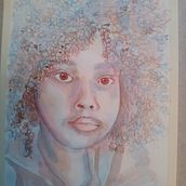 My project in Artistic Portrait with Watercolors course. Watercolor Painting project by huttonfamily114 - 03.11.2021