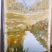 My project in  Natural Landscapes in Watercolor course. Un projet de Aquarelle de stevendick - 11.03.2021